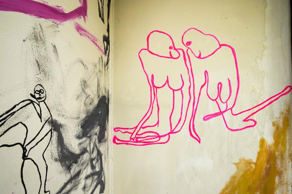 AnnaMaria Pinaka, 1, 2, 3, 4, 5, and 6, 2018, 6th Athens Biennale 2018 ANTI, photo by Nysos Vasilopoulos